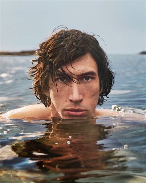 adam driver Burberry commercial